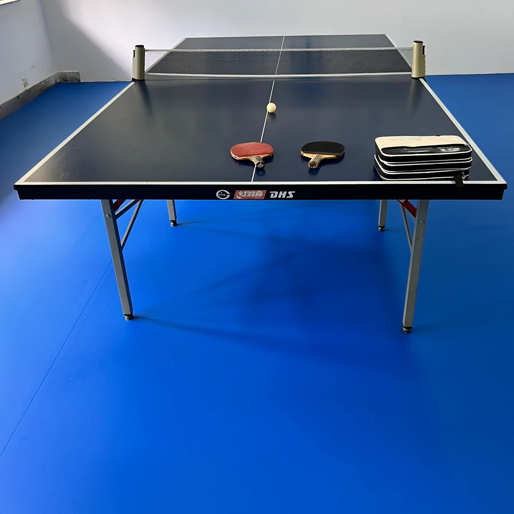 

Beable Anti-Slip Multi Sport Facility Table Tennis Court Flooring Indoor PVC Plastic Ping Pong Mat School Home Customizable