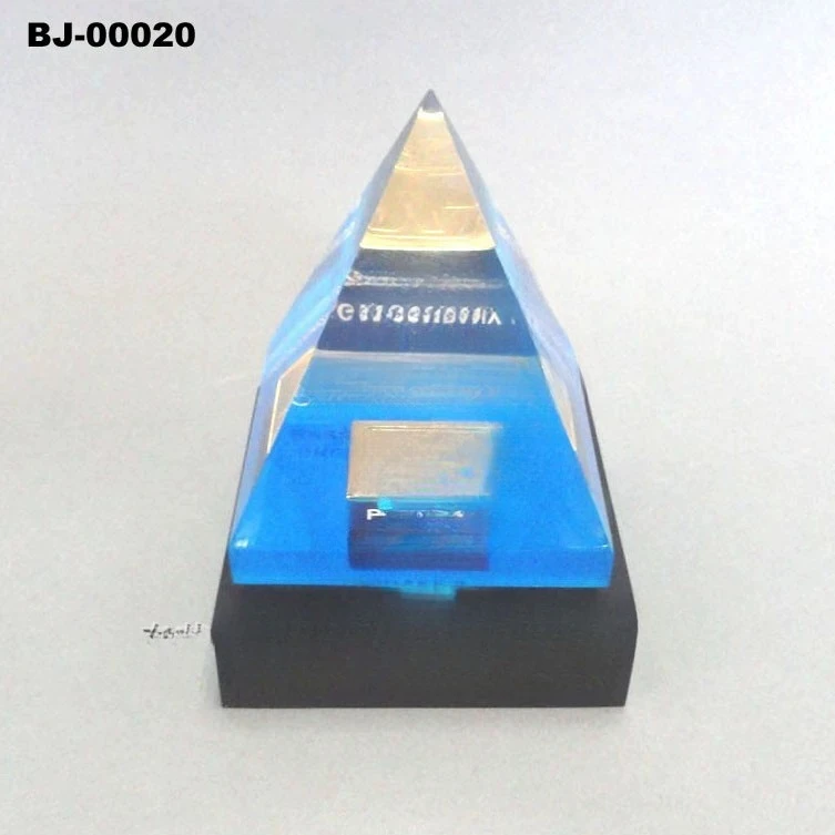 Crystal Trophy Resin Color Printing Medal Annual Meeting Excellent Staff Award Trophy