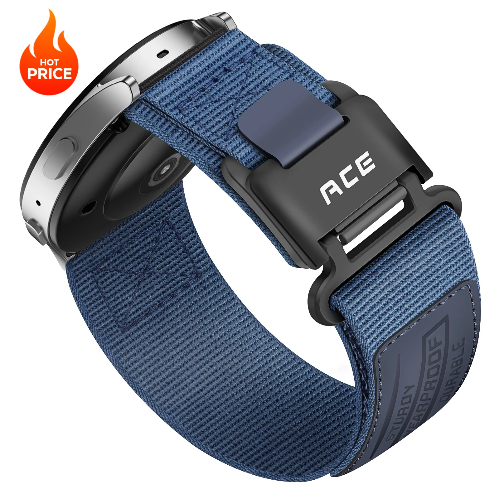

20mm Nylon Band For Samsung Galaxy Watch 7 40 44mm Watch FE Bracelet GalaxyWatch 5 Pro 45mm/4 40 44mm 6 Classic 47 43mm Strap