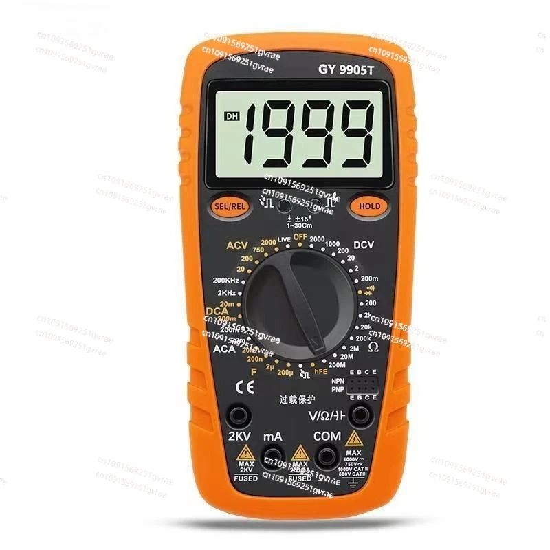 

2000V High Voltage Multimeter Photovoltaic AC DC Voltage Electrical Mining Underground Meter 1500V