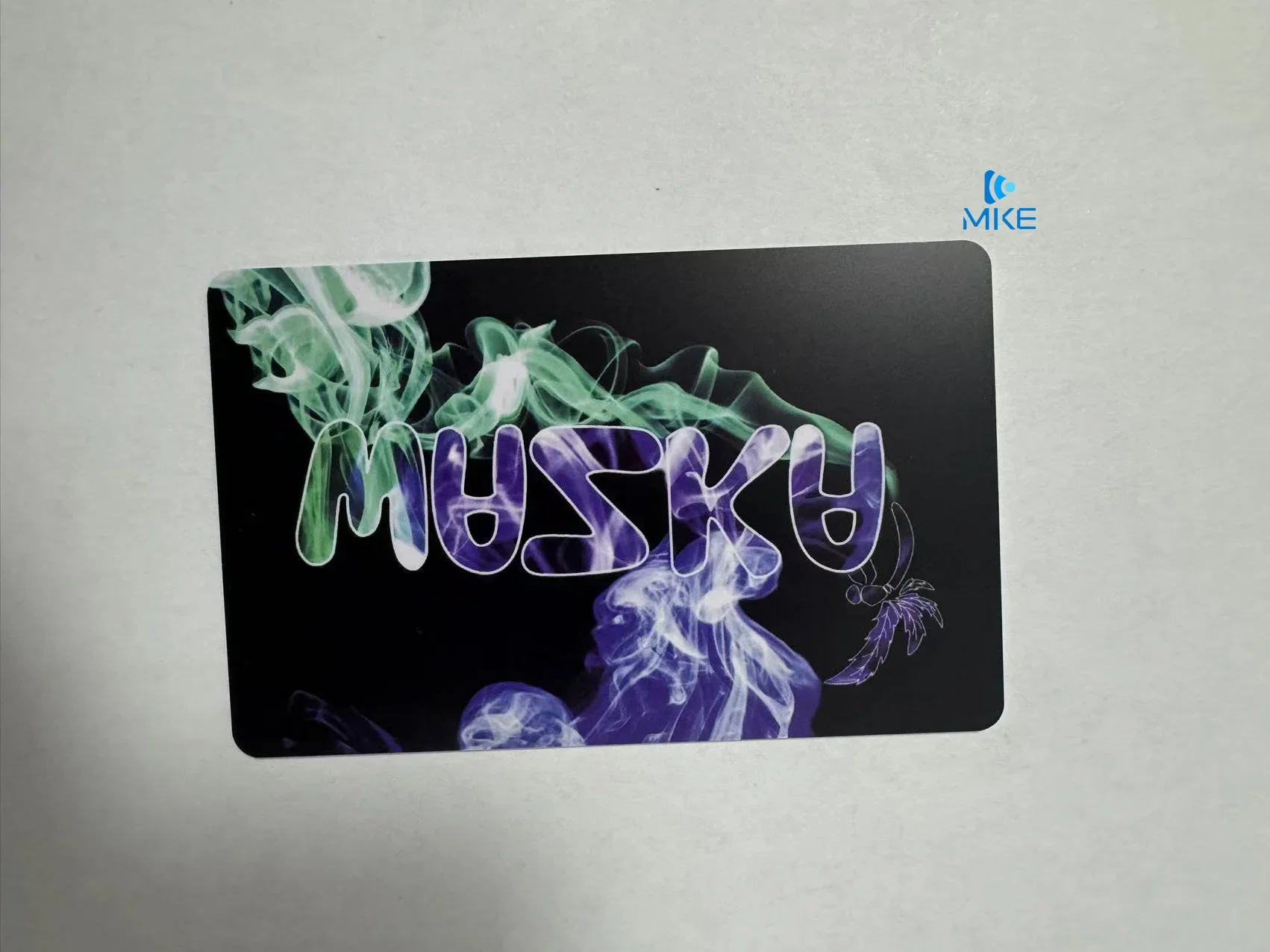 Brushed Black Membership Gift Business Plastic Pvc Cards