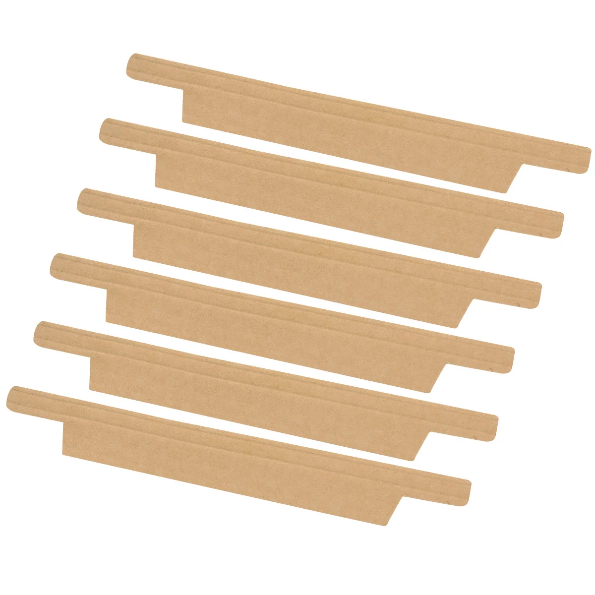 

100pcs Kraft Paper Sealing Bar Brown Paper Tape With Iron Core Double Sided Adhesive For Food Bag Closure Coffee Grain Chips