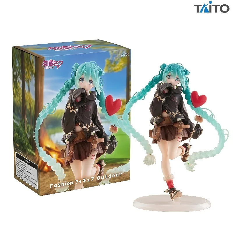 100-original-taito-fashion-figure-outdoor-hatsune-miku-camping-ver-anime-collectible-figures-desktop-home-decor-gifts-in-stock