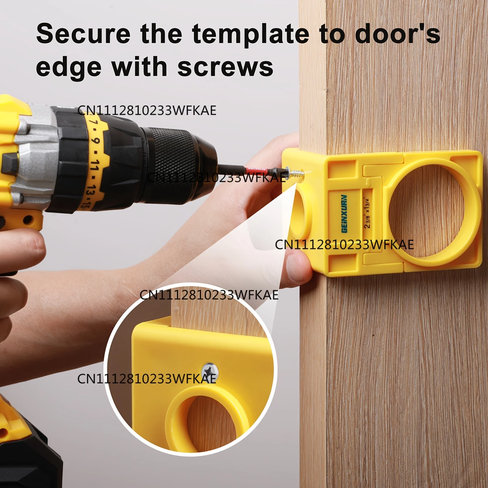 Home Security Kit - Kit de serrure professionnelle pour porte