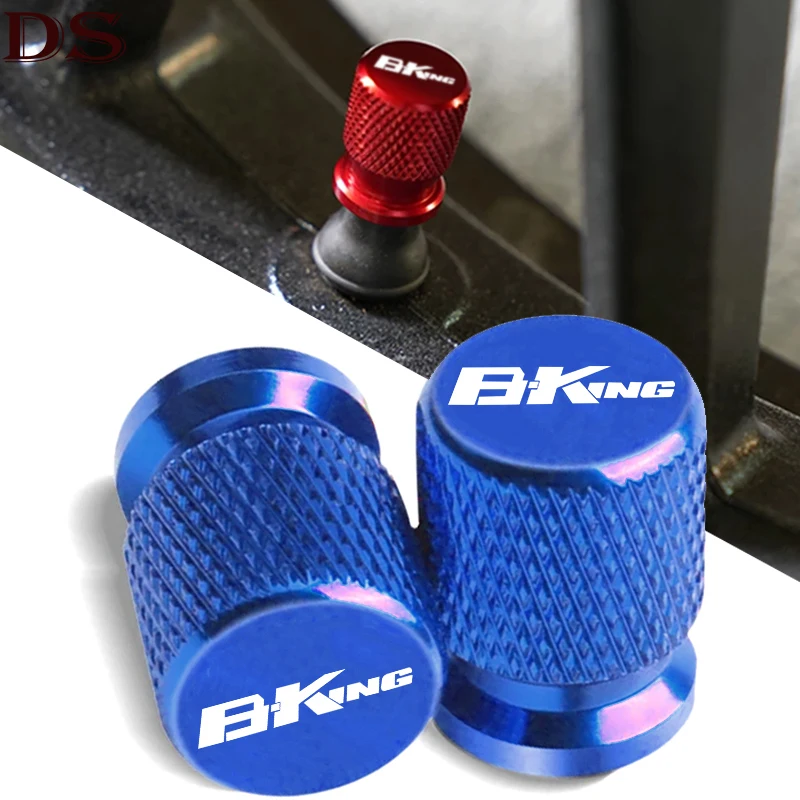 For Suzuki B-King ABS BKING 2008 2009 2010 2011 2012 Motorcycle Accessories Aluminum Vehicle Wheel Tire Valve Stem Caps Covers