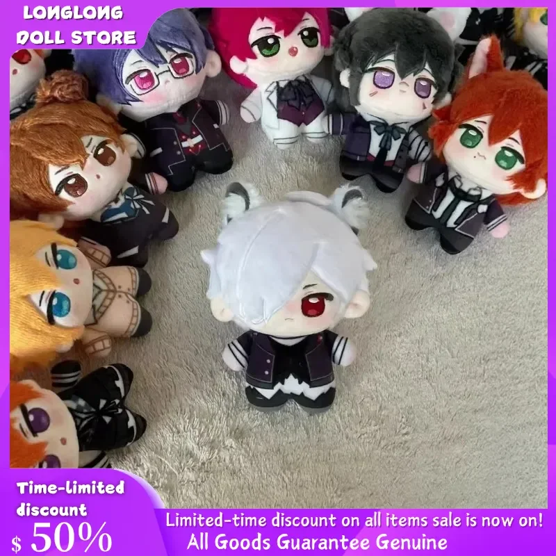 

Diabolik Lovers Sakamaki Reiji 10cm Cotton Doll Sakamakisyuu Nunu Plush Doll Couple Pendant Decoration Keychain Festival Gifts