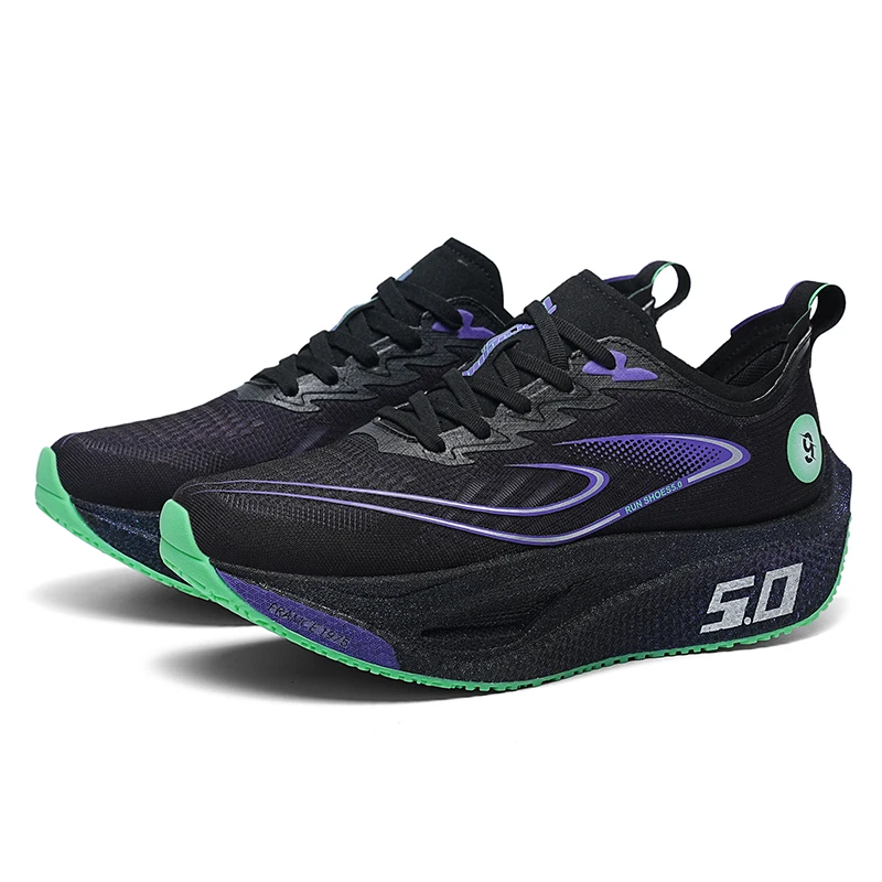 

New Sports Shoes for Men&Women, Running Sneakers, Carbon Plate, Male Marathon Racing, Shock-absorbing, Athletics Training Shoes