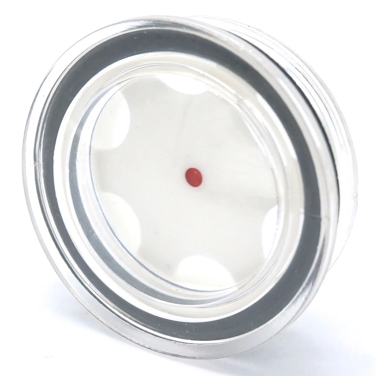 2pcs Press Fit 20/25/32/38/40/45/55/65mm Plastic Oil Level Sight Glass Window Round Head For Air Compressor Gearbox