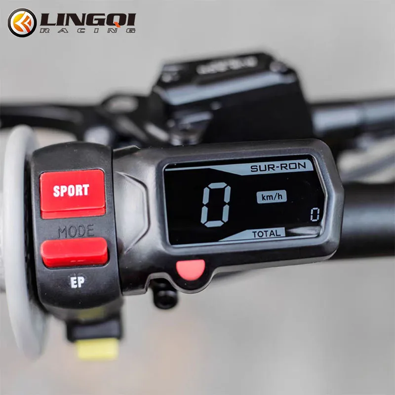 

Motorcycle Parts Ride Speedometer Odometer Speed Counter Code Table For Light Bee LCD Display Panel Motocross Accessories