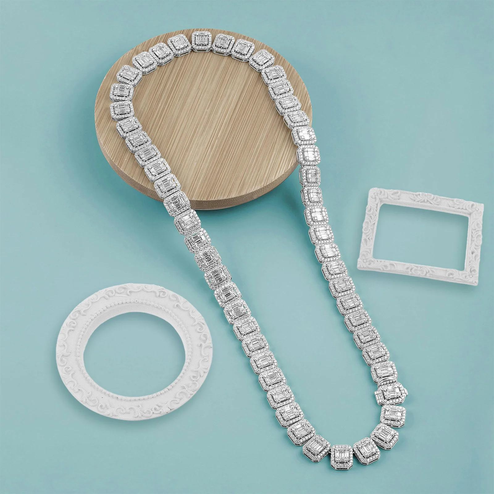 

4Pcs Mini Vintage Resin Picture Frames European Style for Home Decor Jewelry Display Photography Small Vintage Frames Resin