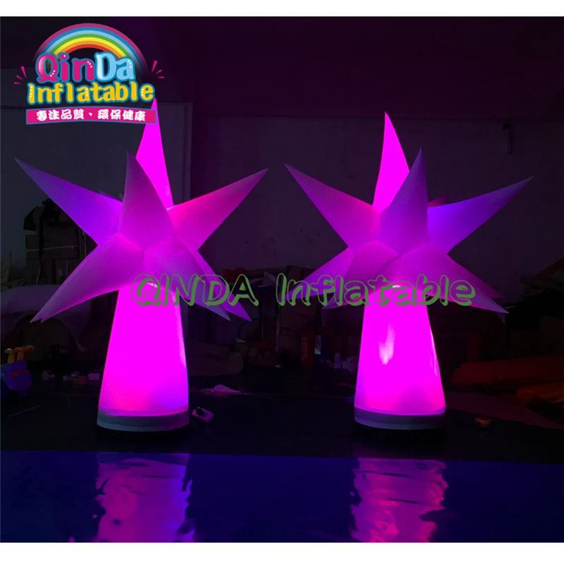 LED Lighted Inflatable Cones Tube Love Inflatable Led Lighting Cone/Inflatable Lighting Column/Inflatable Colorful Pillar