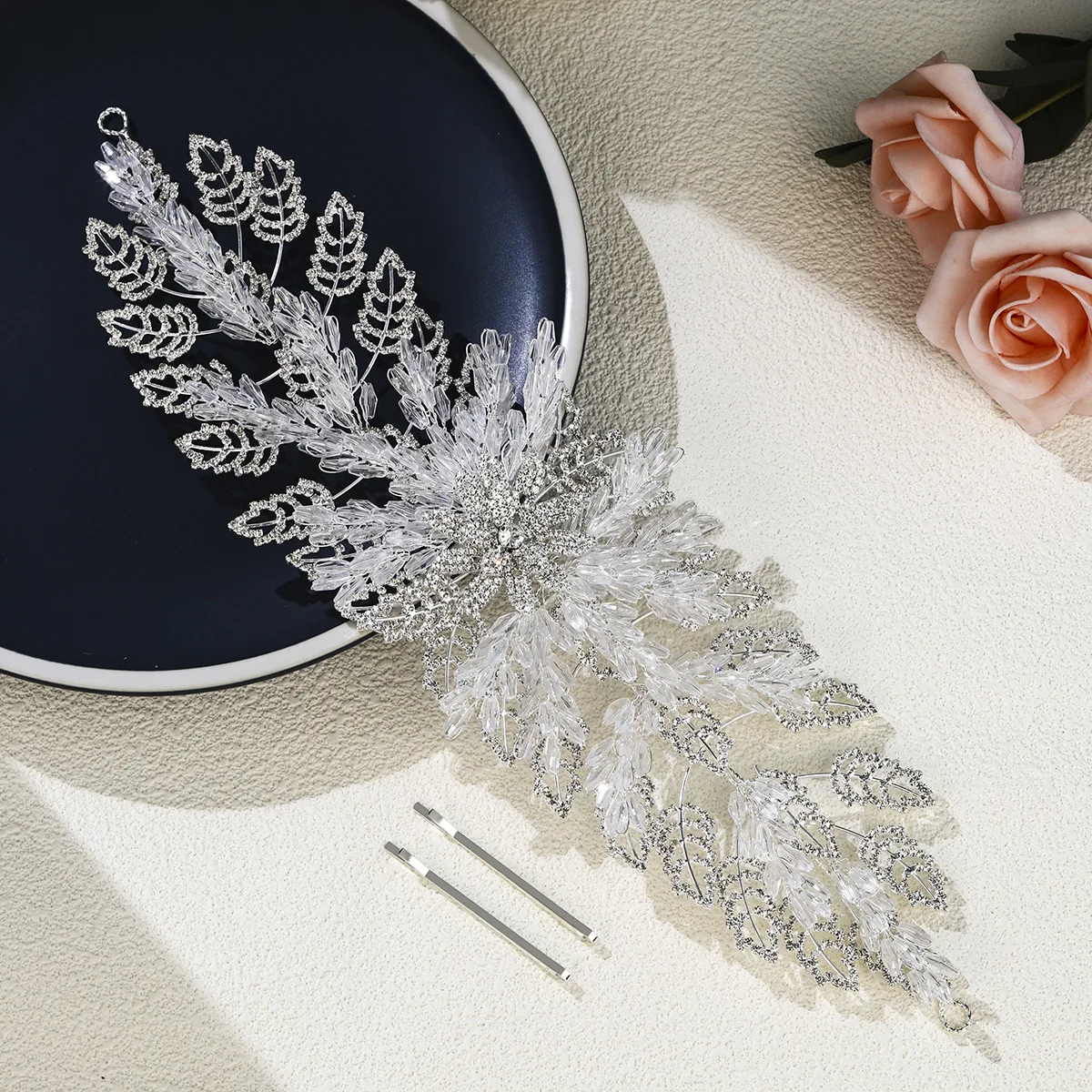 جديد حجر الراين غطاء الرأس العروس الزفاف صور الشعر ارتداء الفاخرة الصناعة الثقيلة مبالغ فيها اليدوية عقال