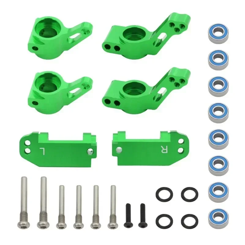 RC سيارة الجبهة C مقعد الجبهة كأس التوجيه الخلفي المحور مقعد عدة ل Trxs 1/10 مائل 2WD RC ترقية أجزاء السيارة التيتانيوم #3