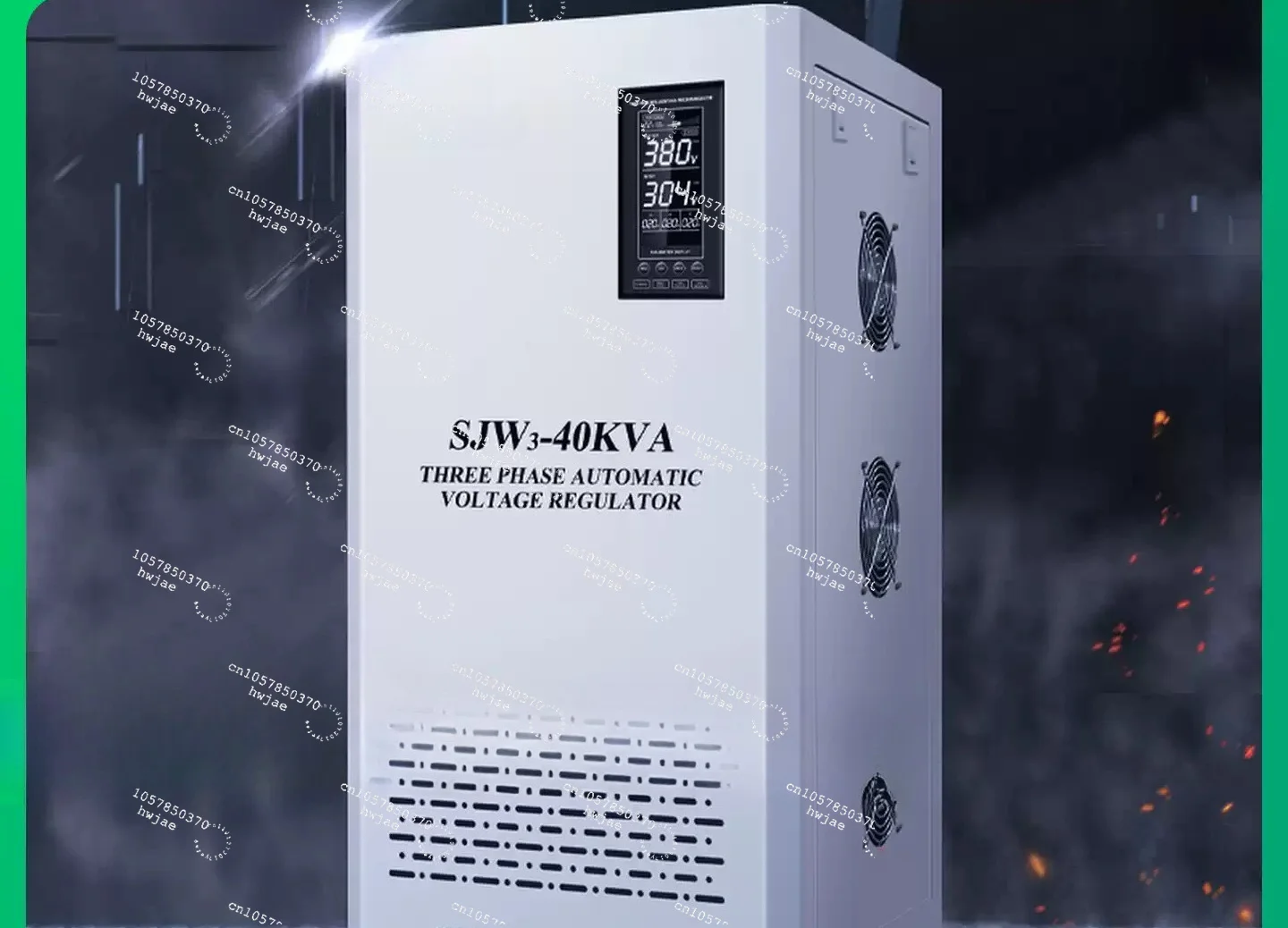 6kVA-120kVA Three Phase Automatic AVR Voltage Stabilizer, 380-400V Industrial Automatic Voltage Regulator Power Supply