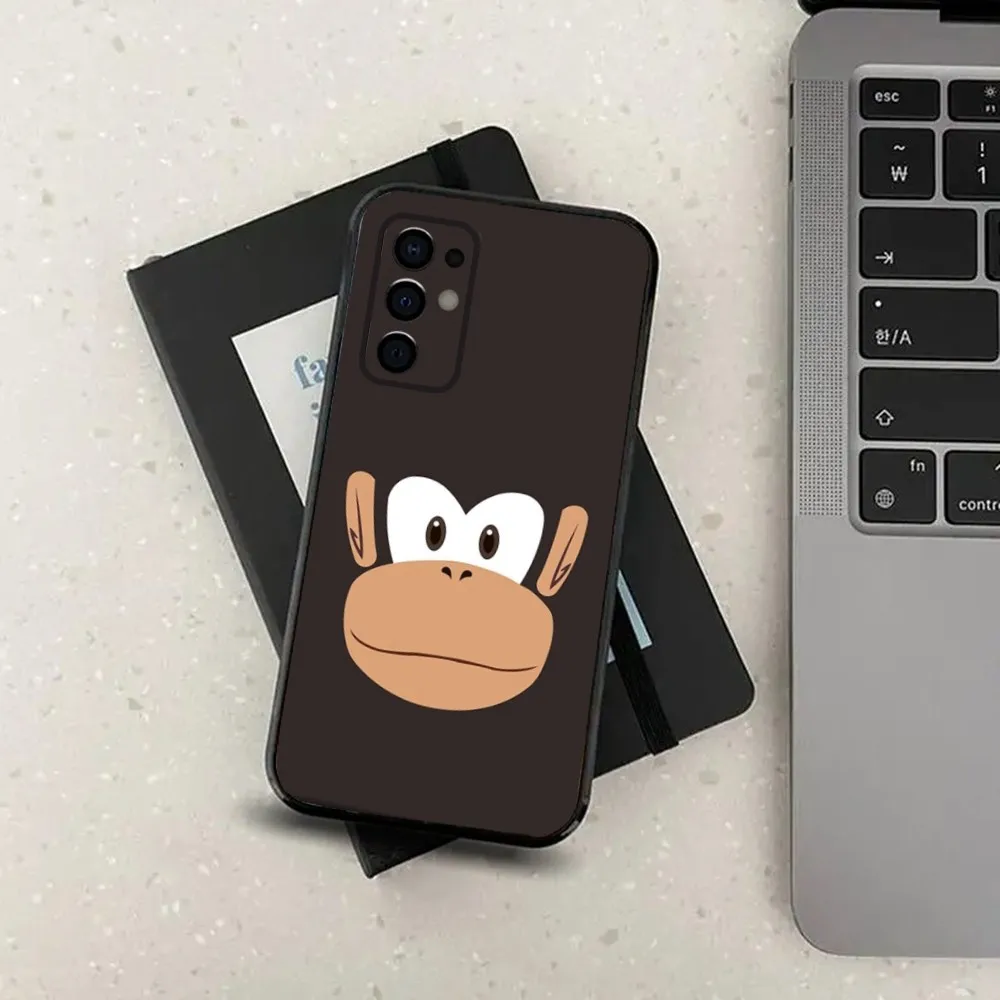 D-Donkey kong game Phone Case For Samsung S24,S21,S22,S23,S30,Ultra,S20,Plus,Fe,Lite,Note,10,9,5G Black Soft Cover