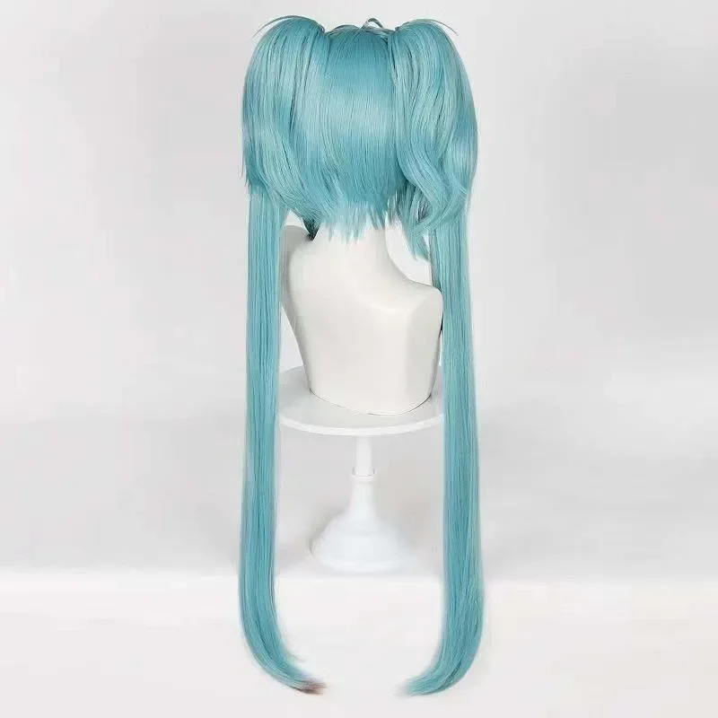 90 cm Snow Mikuu/120 cm Demone Mikuu Parrucca Cosplay Anime Cosplay Parrucca per capelli resistente Protezione per parrucca2025