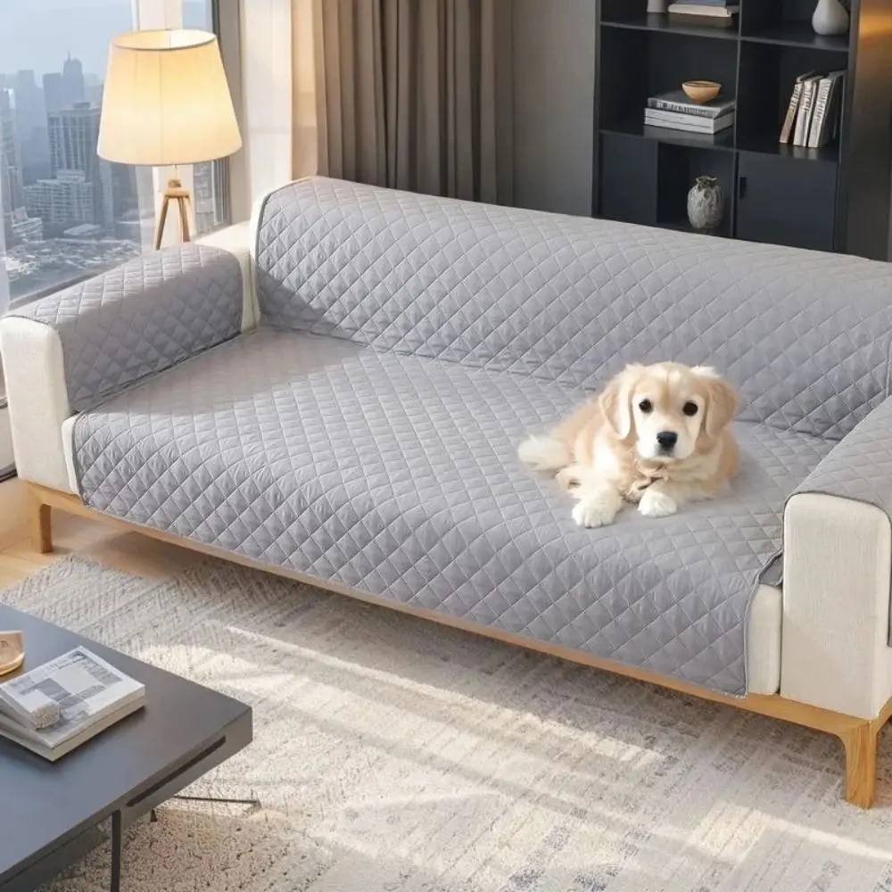 12 Seater Pet Sofa Pad Micro Elastic Fabric Washable Integrated Sofa Cover Anti Slip Breathable Slipcovers Living Room