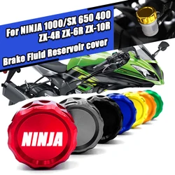 Motocycles Rear Brake Oil Tank Cover Fluid Reservoir Cap For ninja 1000 1000SX NINJA650 400 ZX-4R ZX-6R ZX-10R