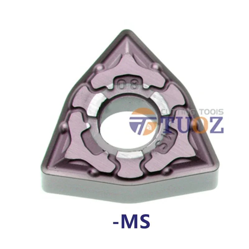 Original WNMG080404-MS WNMG080408-MS MS MA MP735 Carbide Inserts WNMG 080404 080408 Turning Tools Special for Stainless Steel