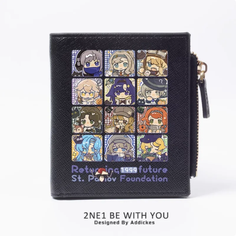 Anime Reverse:1999 Vertin Fashion Wallet PU Purse Card Coin Zipper Money Bag Cosplay Gift B1905