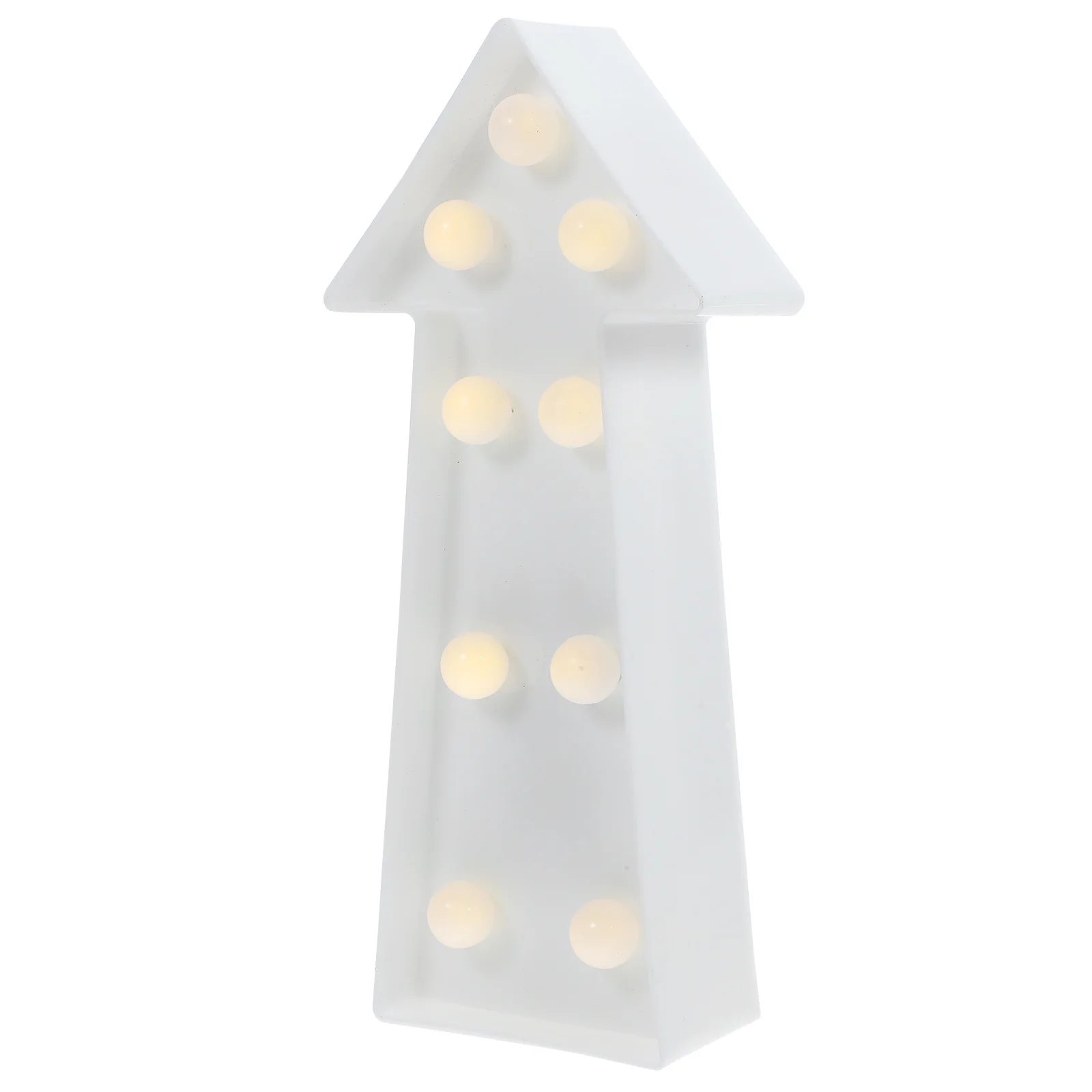 LED ضوء السهم تعمل سرادق أضواء بيضاء دافئة لديكور المنزل حفل زفاف هدية الكريسماس ضوء علامة السهم #2