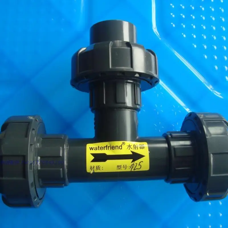 

Three-way UPVC Plastic Ejector Water Ejector Air-Water Mixer Fertilizer Applicator