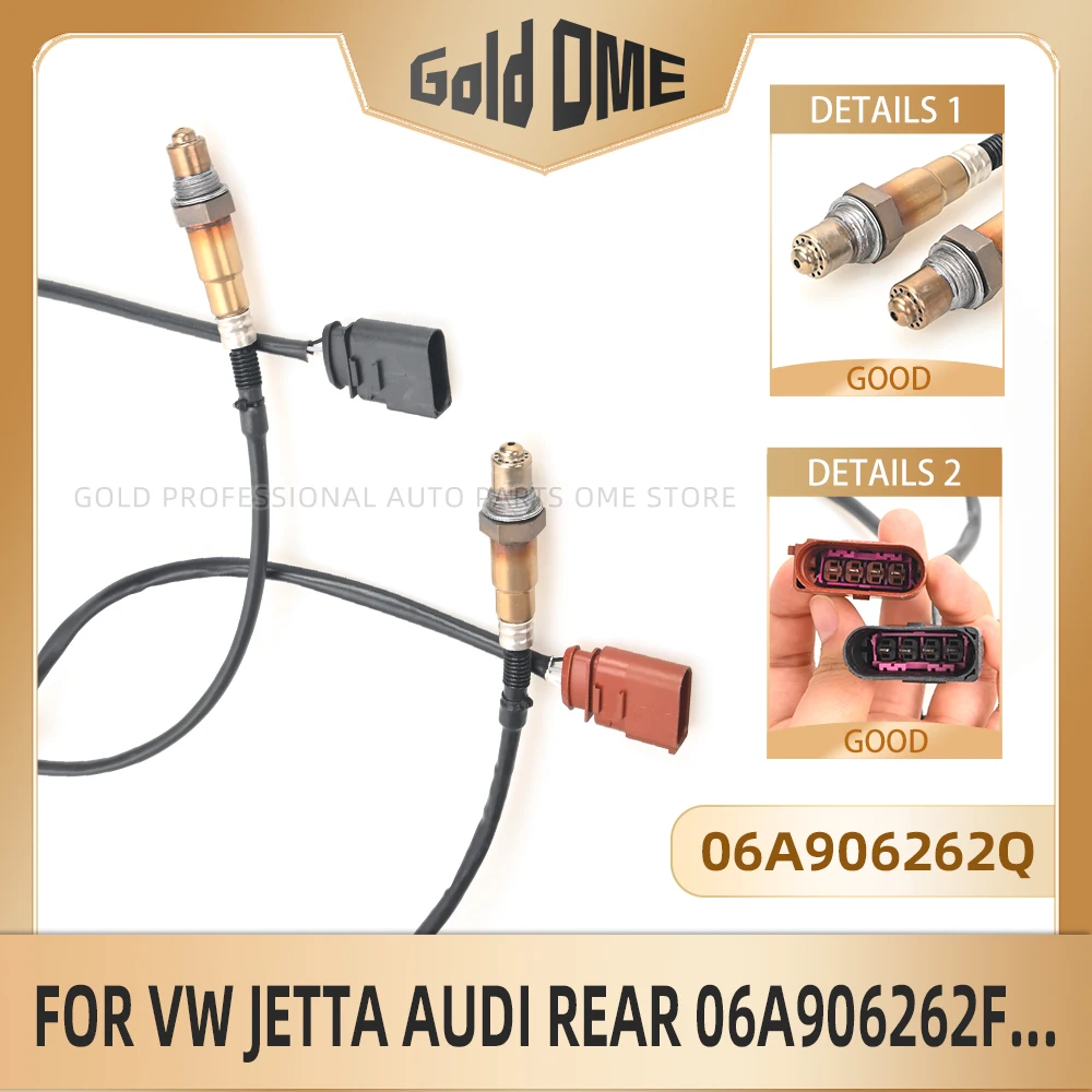 Czujnik tlenu z przodu z tyłu O2 06 a906262q 06 a906262f forvolks wagen Jetta All kswagen Jetta Fit Audi TT Fit tył