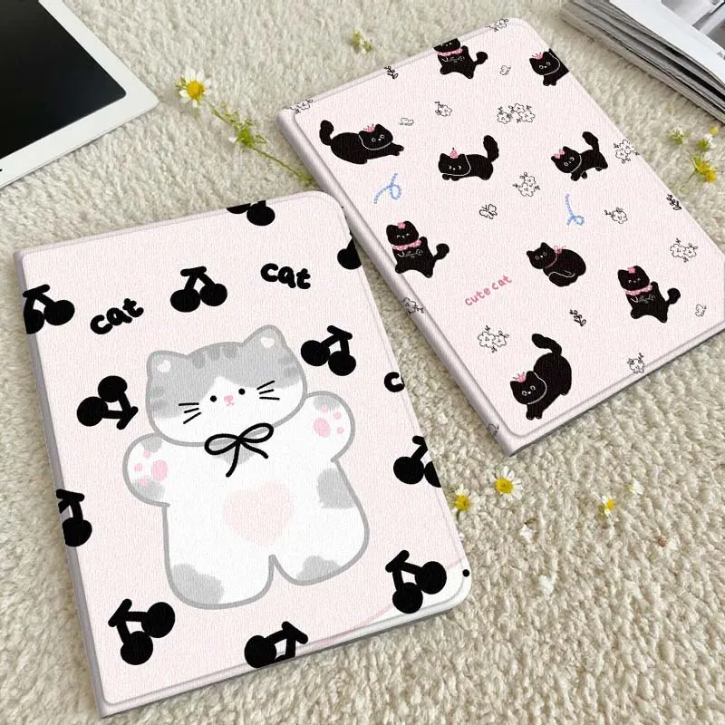 

Cute cartoon cat pattern For Xiaomi Redmi Mi Pad 5 6 6s 7 SE Pro Max Ultra 12.4 12.5 14 inch Tablet Case
