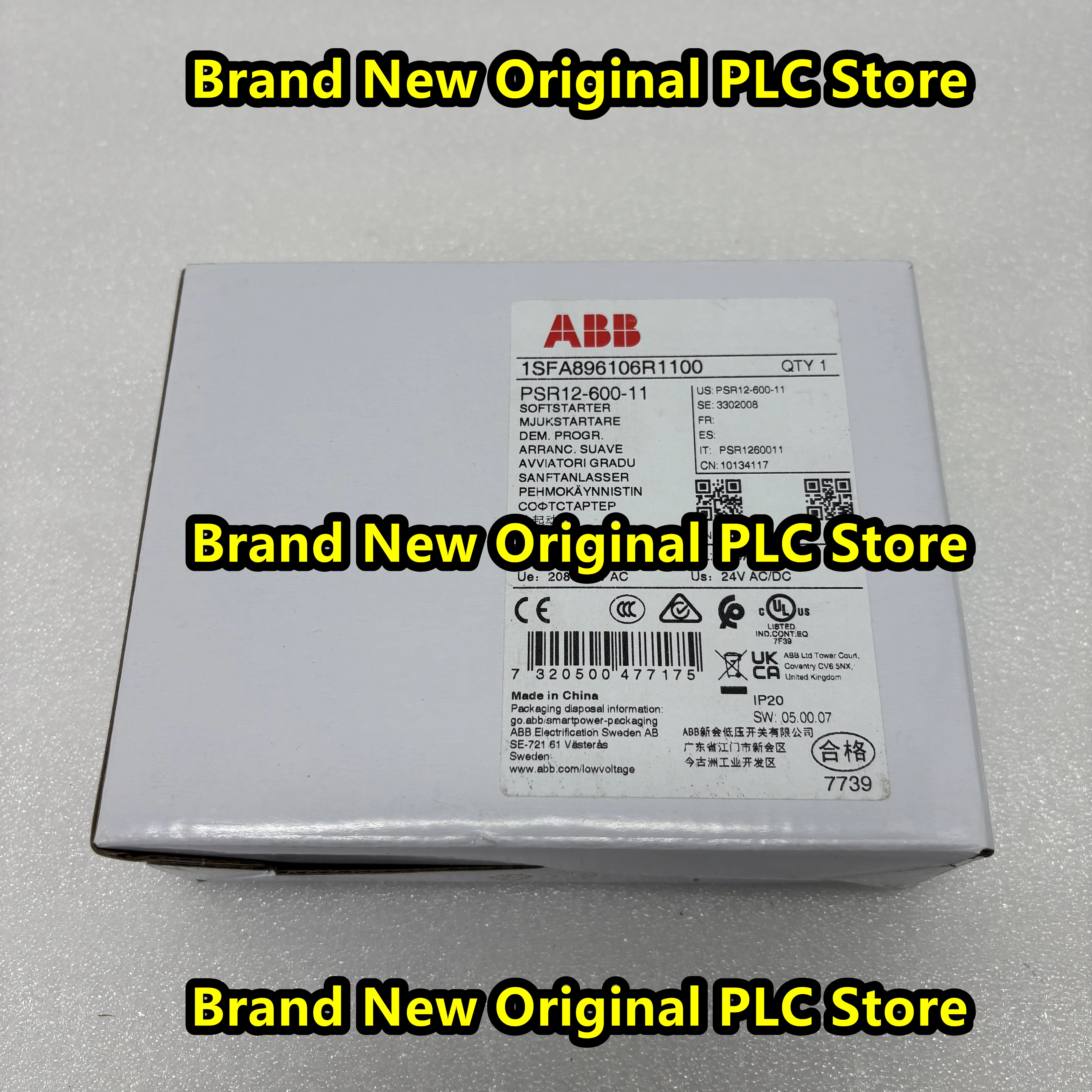 

soft starter PSR12-600-11 1SFA896106R1100 new original