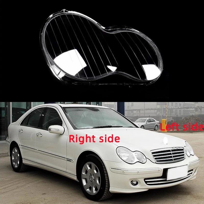 

For Mercedes-Benz C-Class W203 2004 2005 2006 Car Headlight Shell Headlamp Cover Replacement Lamp Shade Headlamp Lens Glass