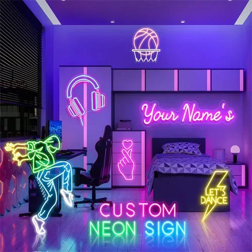 

STLF NO MOQ Dropshipping Bulk Supplier Fast Delivery Advertising Sign Neon Led