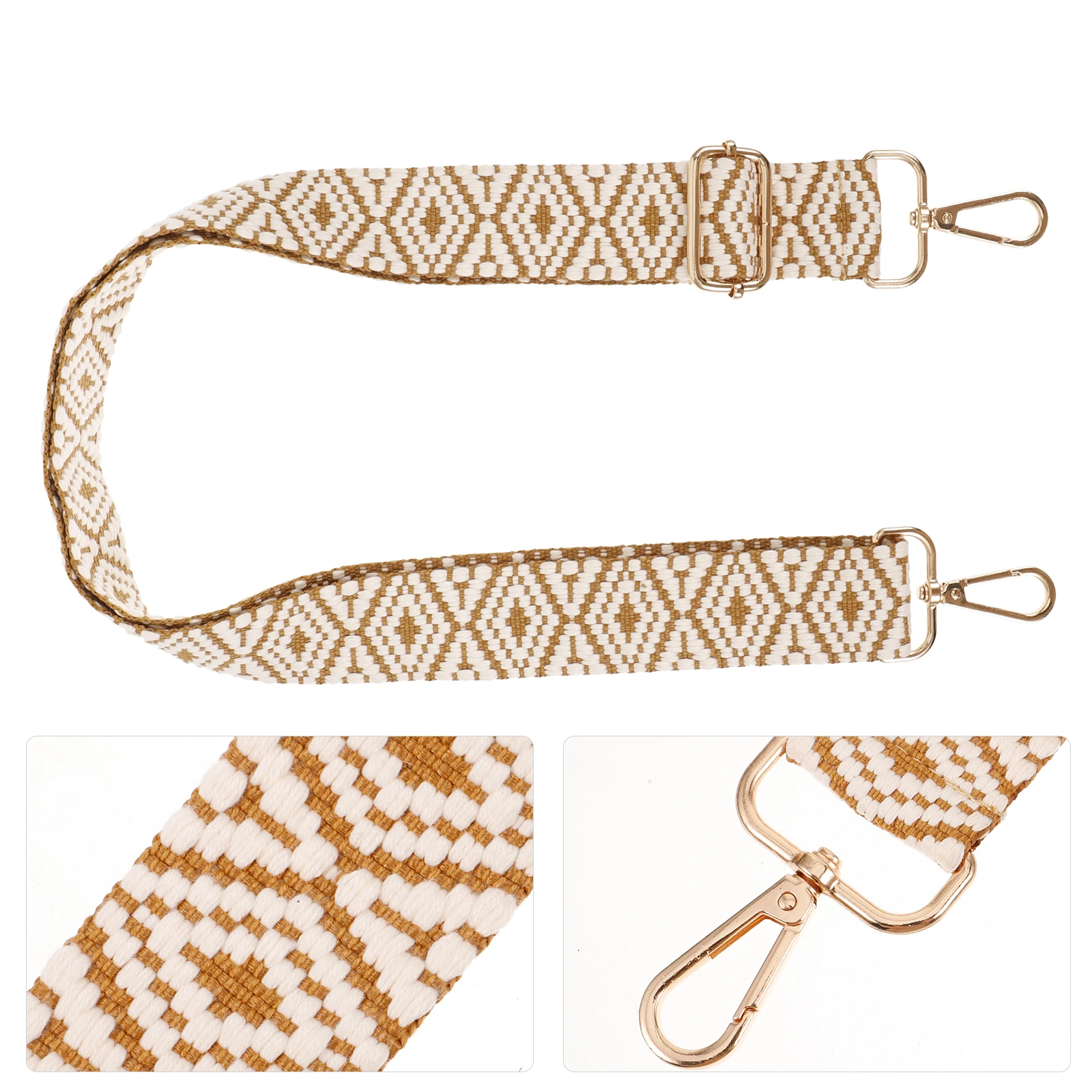 

Decorative Purse Strap Crossbody Bag Adjustable Shoulder Replacement Strap for Women Handbag Tote Messenger Laptop Gym Bag