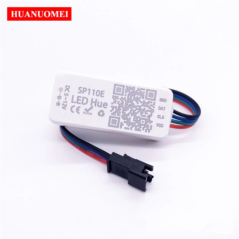 SP110E LED Hue Bluetooth RGB Controller UCS1903 WS2811 WS2812B SK6812 WS2813 WS2815 APA102 5 v12v modulo striscia Pixel Light Dimmer