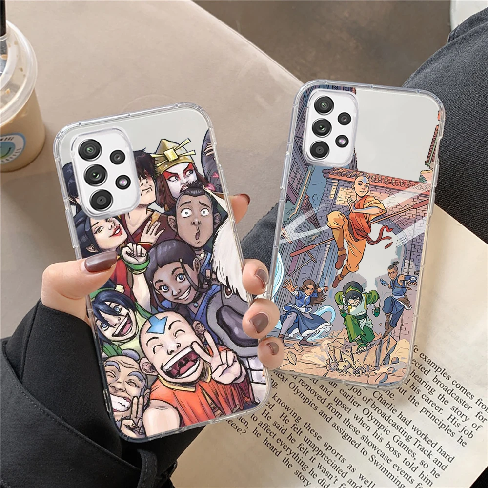 Anime avatar the last airbender phone case for Samsung Galaxy  note S21 S20 S9 S30 A71 A51 S10 A50 S22 10 fe ultra 4g 5g plus