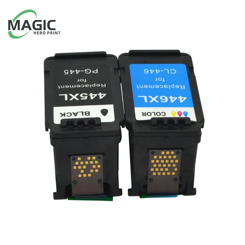 Magic NewPG 445XL CL-446XL Ink Cartridges For Canon Pixma IP2840 MX494 MG2440 MG2540 MG2940 Printer full Ink Cartridge PG 445