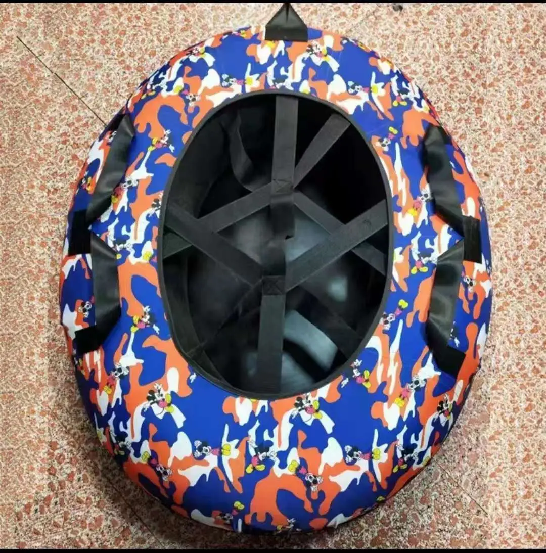 

Popular Design Inflatable Ski Circle Snow Sled Tube for Adults & Children