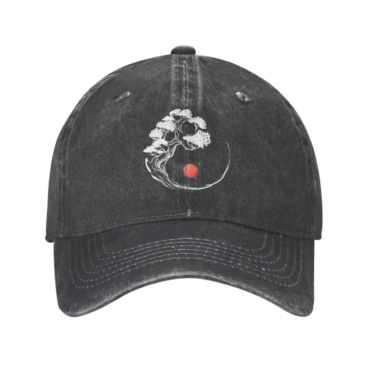 bone-de-beisebol-yin-yang-namaste-com-efeito-desgastado-e-lavado-bone-snapback-unissex-para-yoga-e-meditacao-ajustavel-para-uso-externo