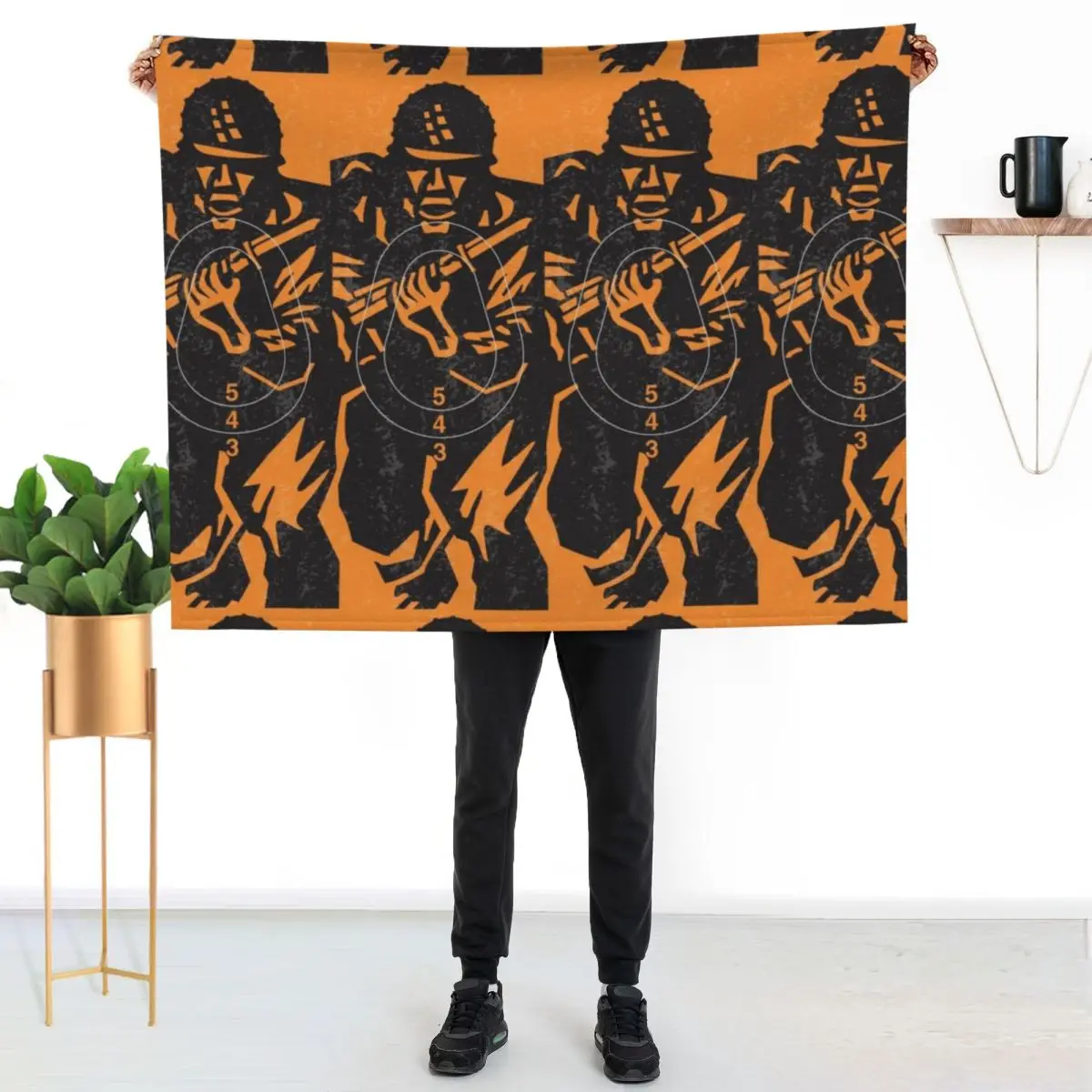 Figure 11- Shooting Target Throw Blanket Furrys For Baby Flannels Softest Blankets For Baby Warm Blankets