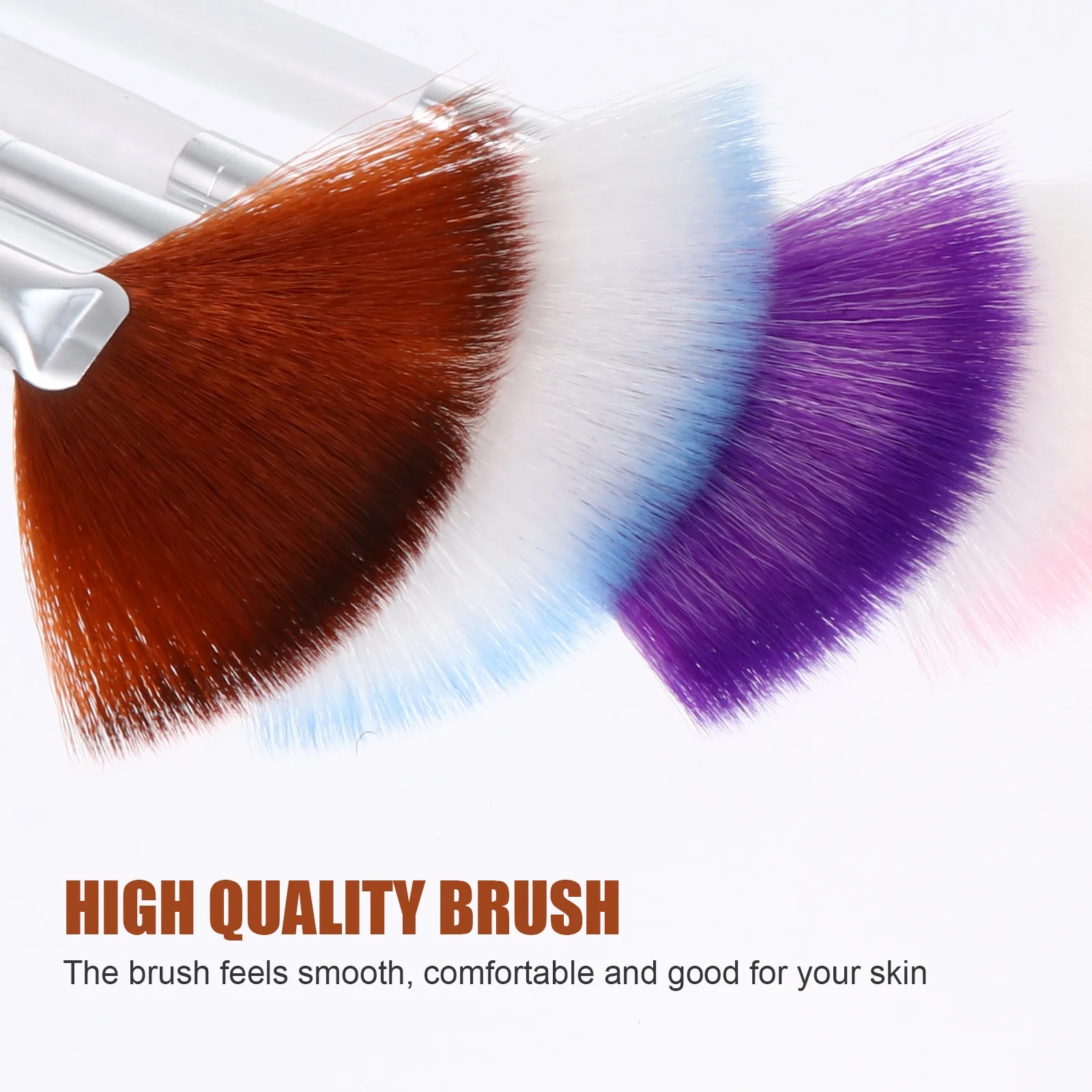 Set di pennelli da 16 pezzi Design facile e delicato sulla pelle per evidenziare il kit per il trucco quotidiano del correttore