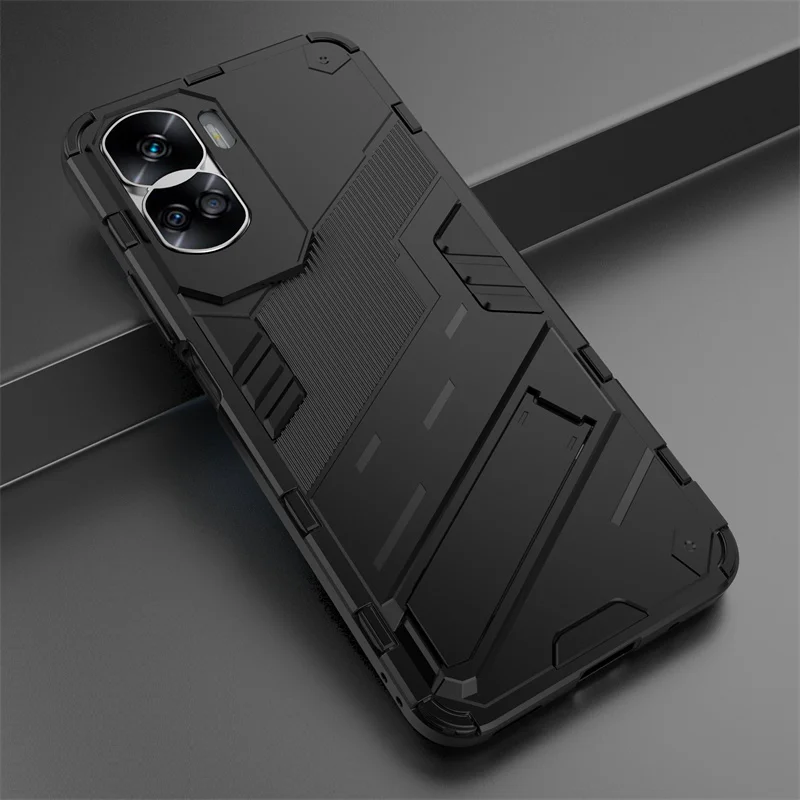 Armor Kickstand Shockproof Phone Case For Honar Honer Honor 90 80 70 50 Pro X8 X9 Magic 4 5 Lite Car Magnetic Holder Back Cover