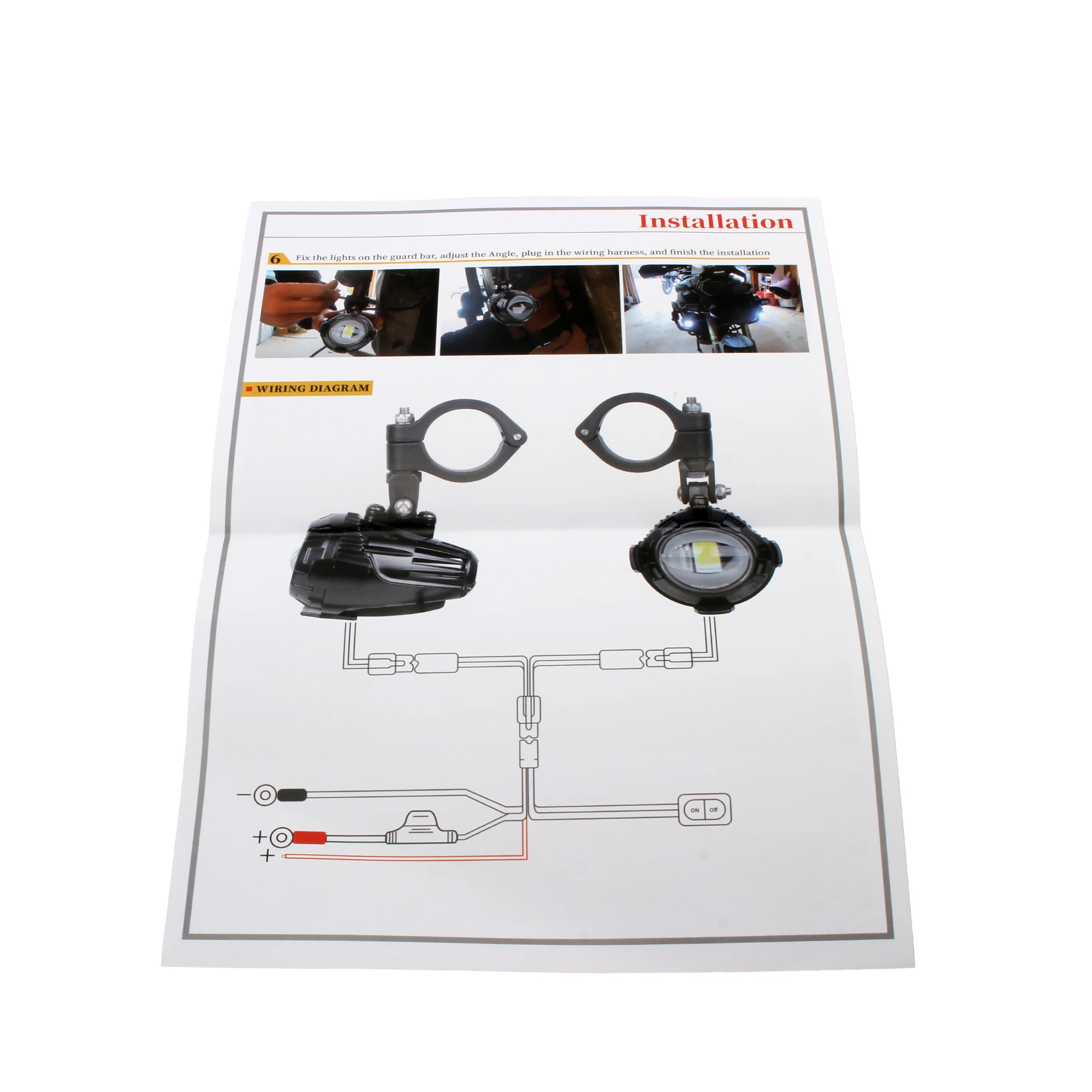 Motorcycle Spotlights LED Auxiliary Fog Lights Turn Signal Passing Light For BMW R1200GS ADV F800GS K1600 Accessories Enduro