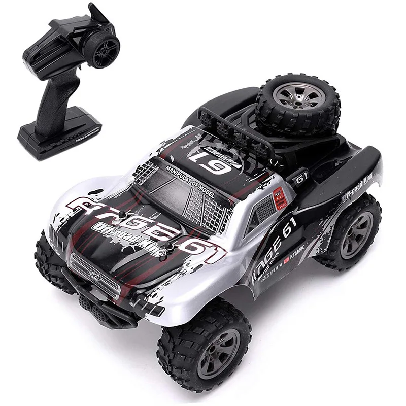 KYAMRC KY-1885 1:18 18KM/H 4WD RC Car With LED Remote Control Cars High Speed Drift Monster Truck for Truck for Adults Kid Toys