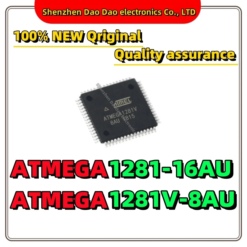 

ATMEGA1281-16AU ATMEGA1281V-8AU TQFP-64 microcontroller chip IC New original