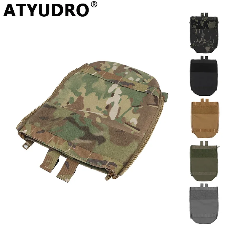 

ATYUDRO Tactical Back Panel Water Bag Outdoor Airsoft Vest Training Molle Hunting Equipment Molle System Accessories Paintball