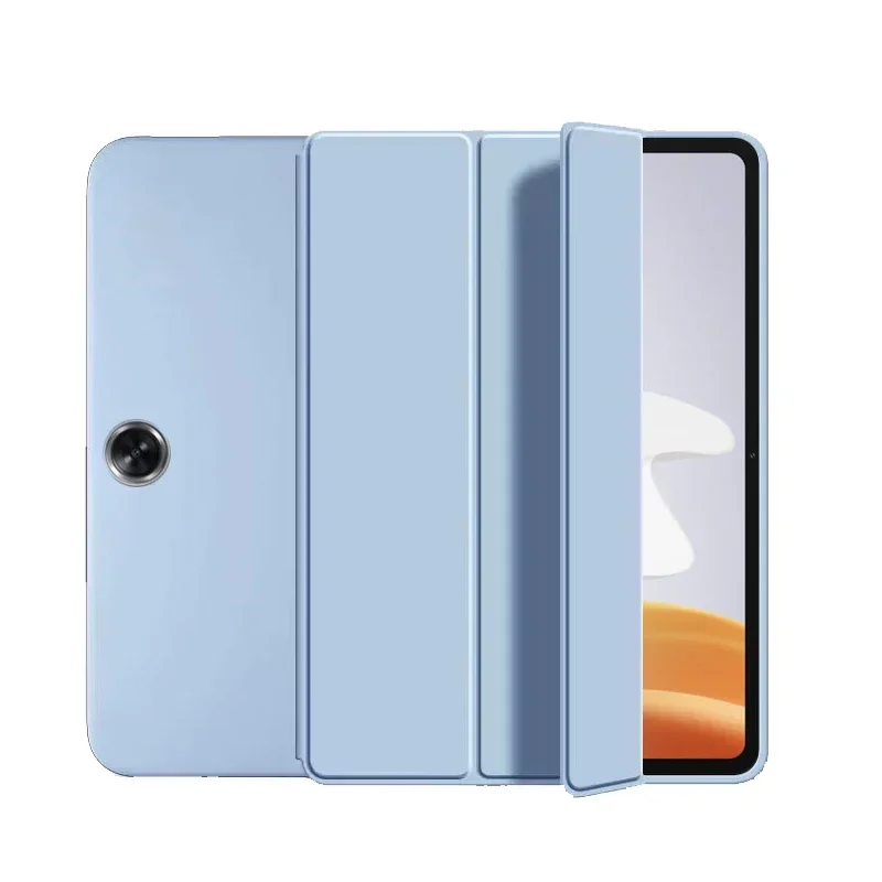 เคสสำหรับ OnePlus Pad Pro 12.1นิ้ว2024หนัง PU ซิลิโคน TPU ด้านหลังแบบตั้งได้สำหรับ OnePlus Pad 2 12 1เคสแท็บเล็ต