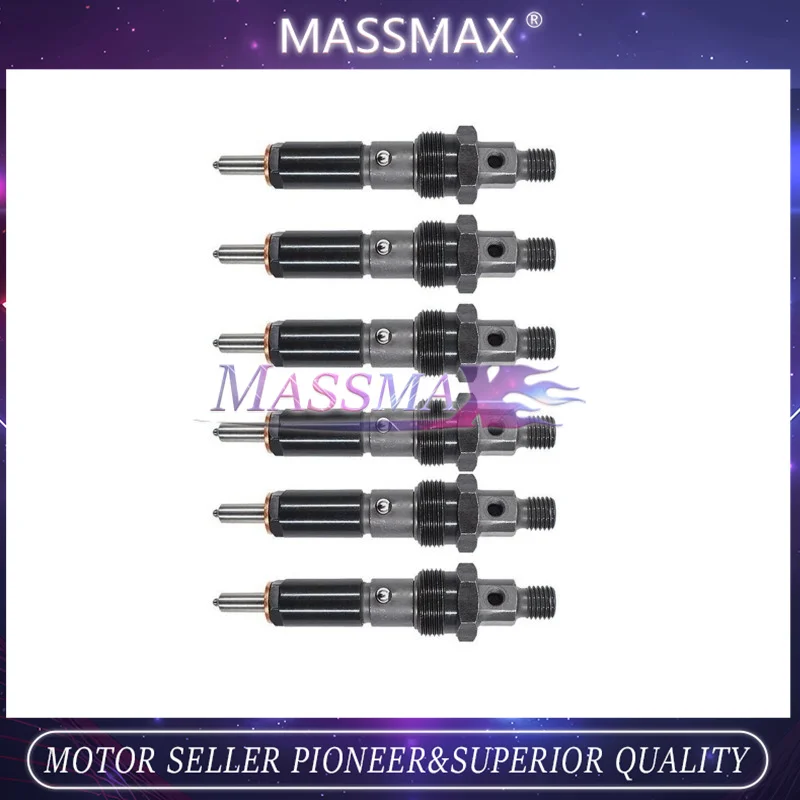 

6PCS New Fuel Injectors For Cummins B5.9L 6B 6BT 6BTA 6BTAA Engine 3919350