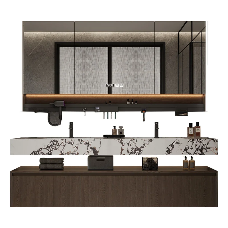 خزائن حوض الحمام خزائن التخزين منظمة توفير المساحة الأثاث الحمام عمود بالوعة قاعدة خزانة Mobiletto Bagno #5