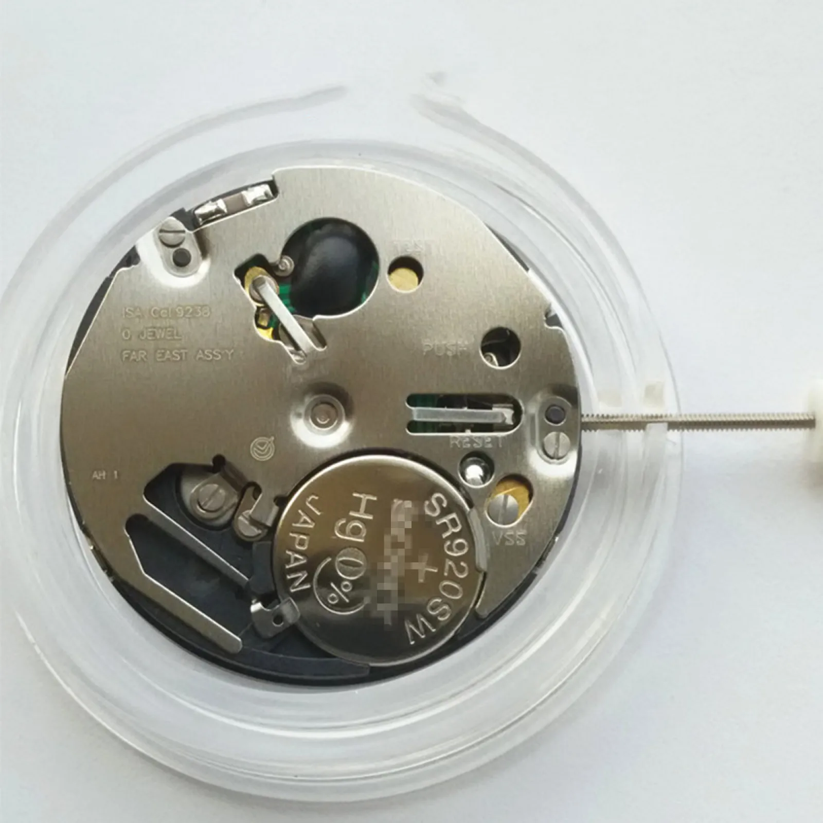 10 1/2 Ligne ISA 9238/1960 Quartz Movement 23.3mm Day Date Subdials & 24H for Watch Repair 371 Battery Watch Movement Accessory