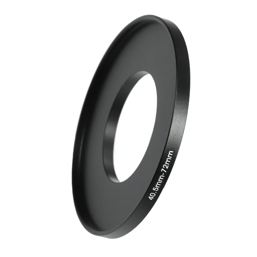 Kamera lens filtre adaptör halkası Step Up halka Metal için 40.5mm lens - 43 46 49 52 55 58 62 67 72 77mm UV ND CPL Lens Hood vb.