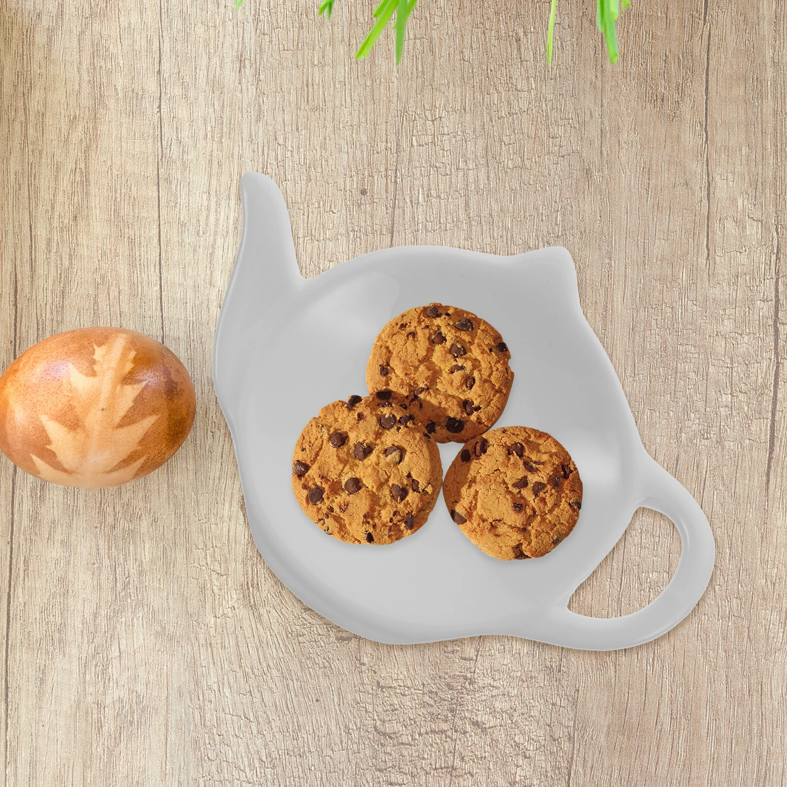 

4 Pcs Tea Bag Saucer Creative Accessories Delicate Teabag Holder Ceramic Teaspoon Household Dish White Tray Travel